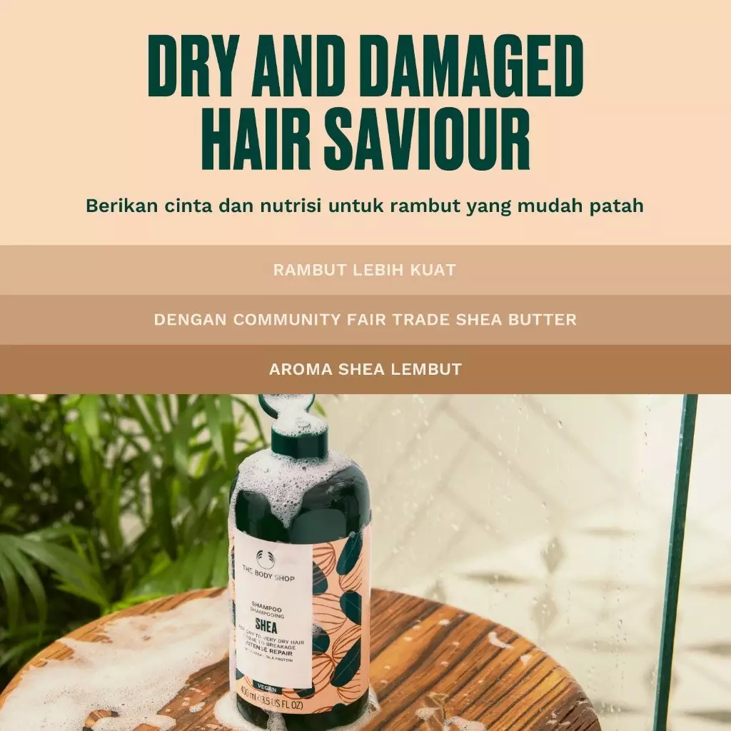 Shea Butter Richly Replenishing Shampoo 400ml