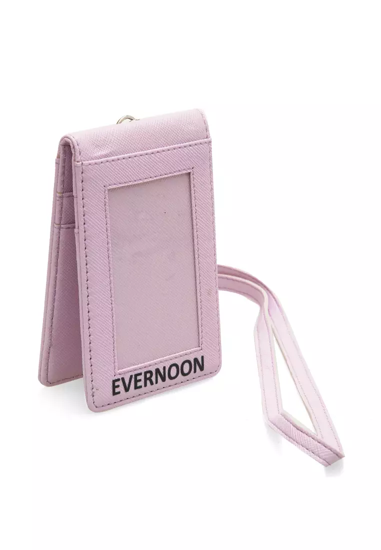 Azka Card Holder Two Side Bentuk Simple dan Minimalis - Ungu Lilac