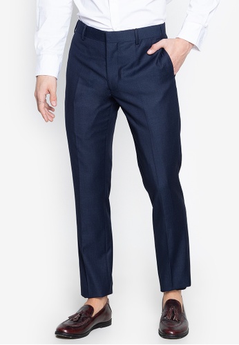 Buy Daniel Hechter Slim Fit Navy Suit Trousers 2020 Online Zalora Philippines