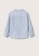 MANGO BABY blue Cotton Linen Shirt With Mandarin Collar 6AEAEKAB34C962GS_2