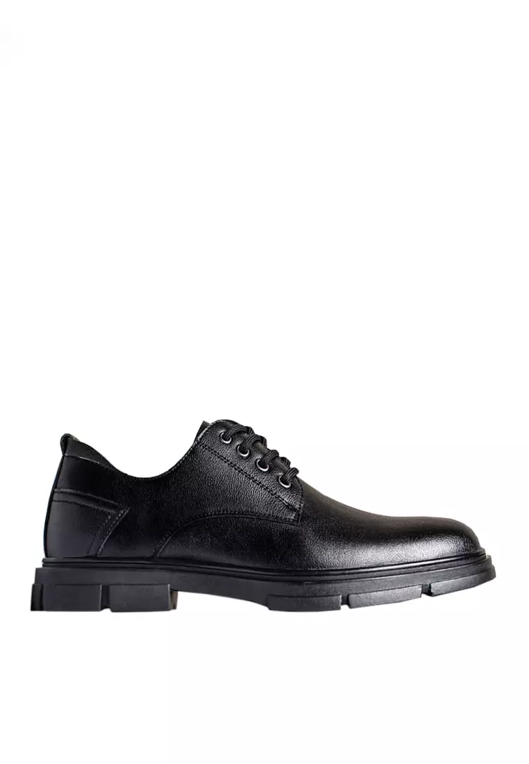 Discount on Twenty Eight Shoes  shoes - SKU: VANSA Simple Leather Platform Business Shoes  VSM-F26450
