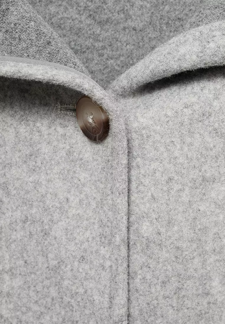 Cloth Coat with Pockets