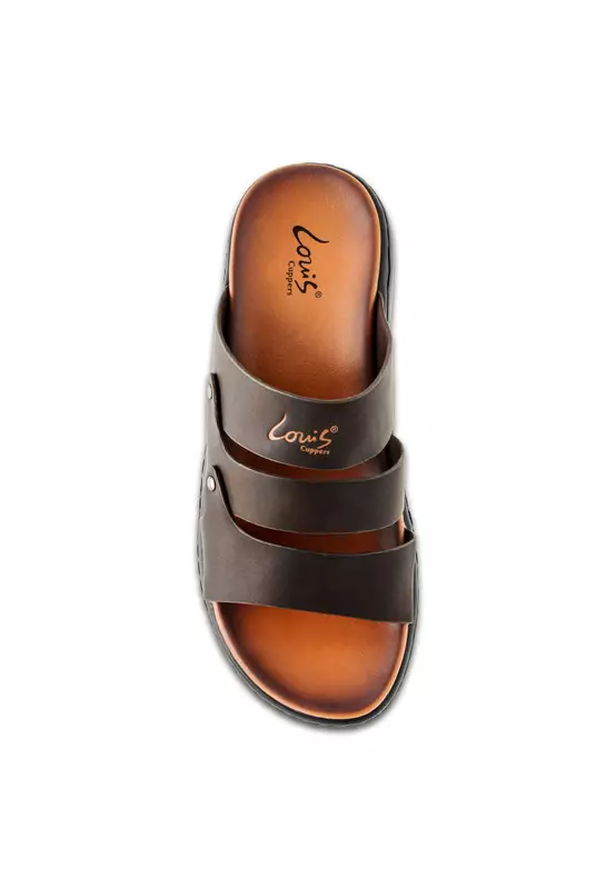 Faux Leather Strap Casual Sandals