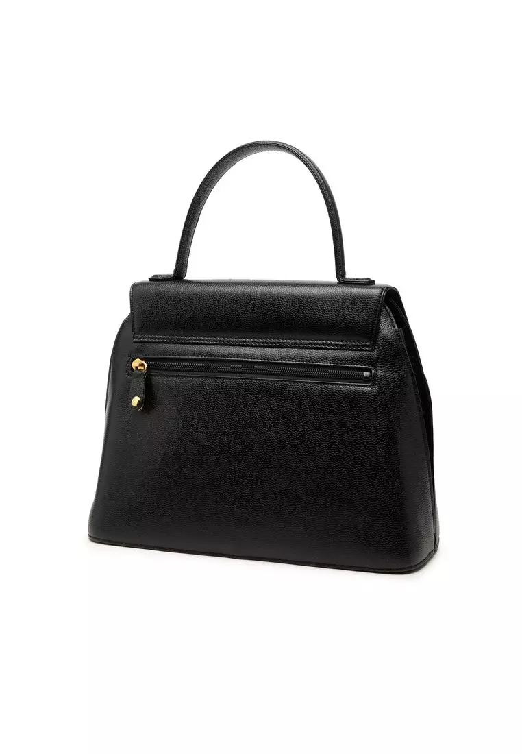 Pre-Loved Givenchy Leather Top Handle Bag