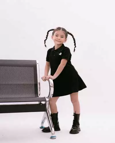 Polo Dress Anak Premium