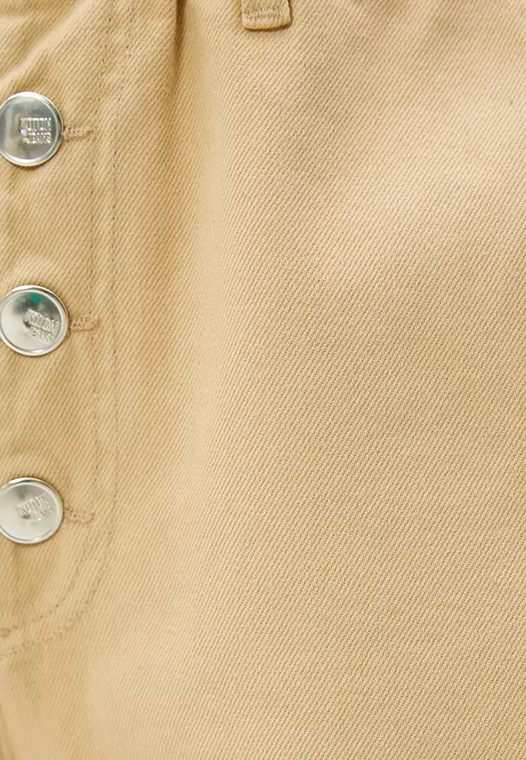 High Waist Denim Shorts