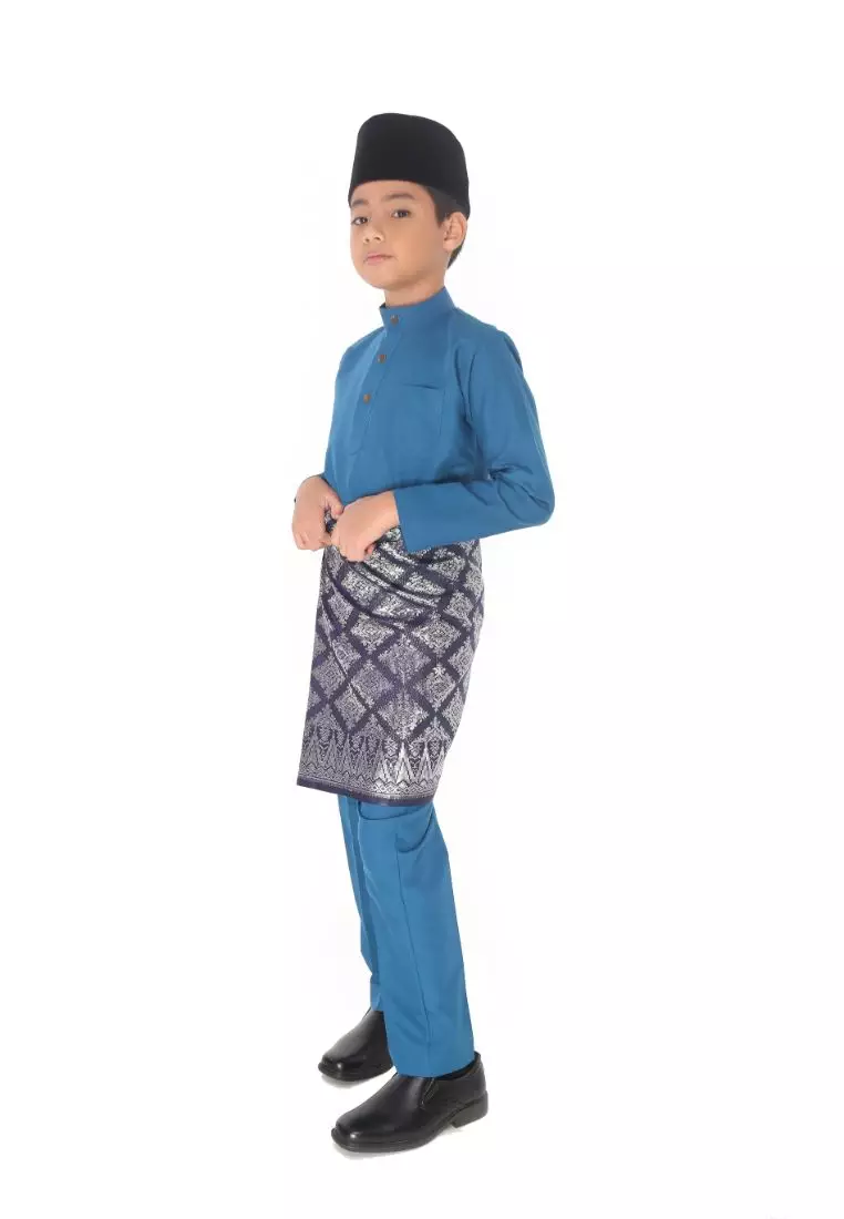 Baju Melayu Moden Cekak Musang for Kids