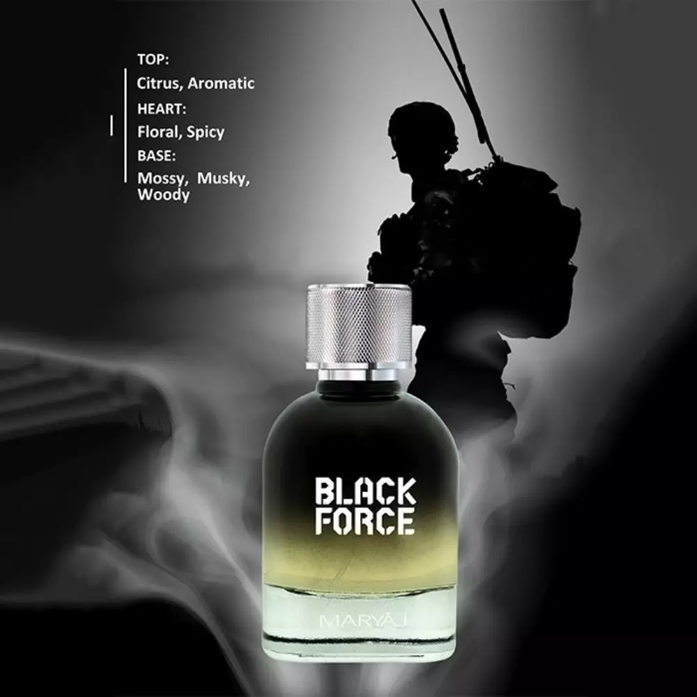 Maryaj Black Force EDP 100 ml - Parfum Pria