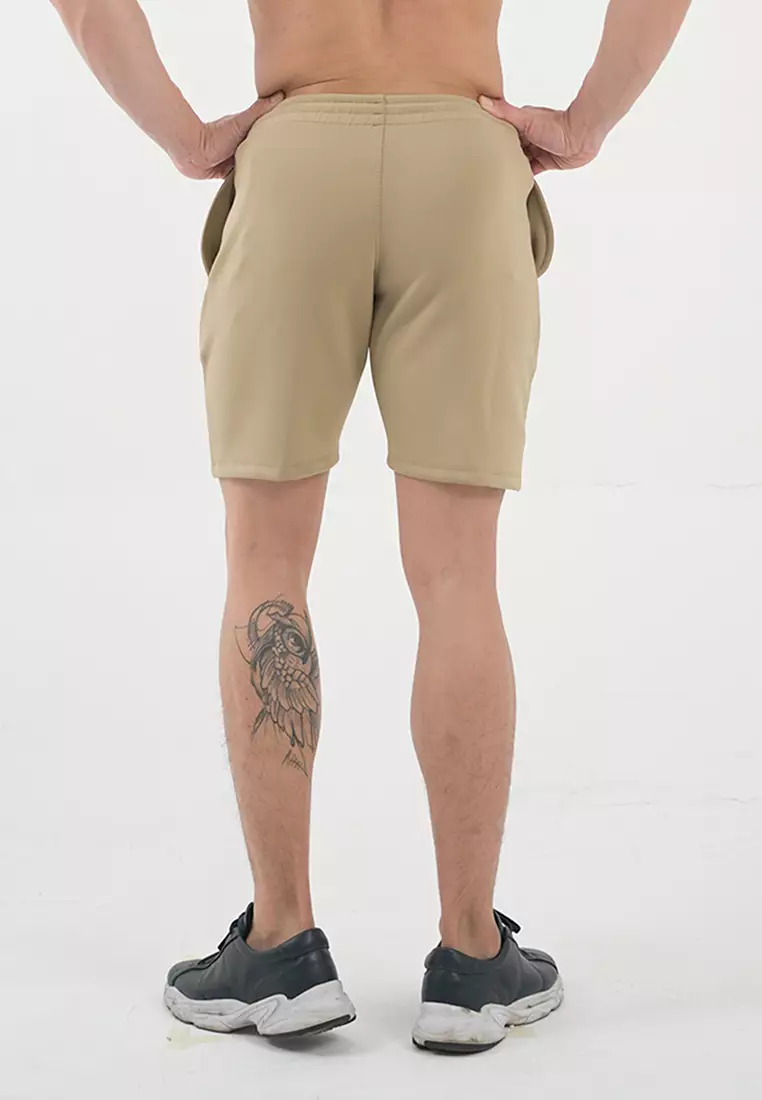 FLEXZONE Sports Short Pants Basic Marathon 2.0 Series Tan