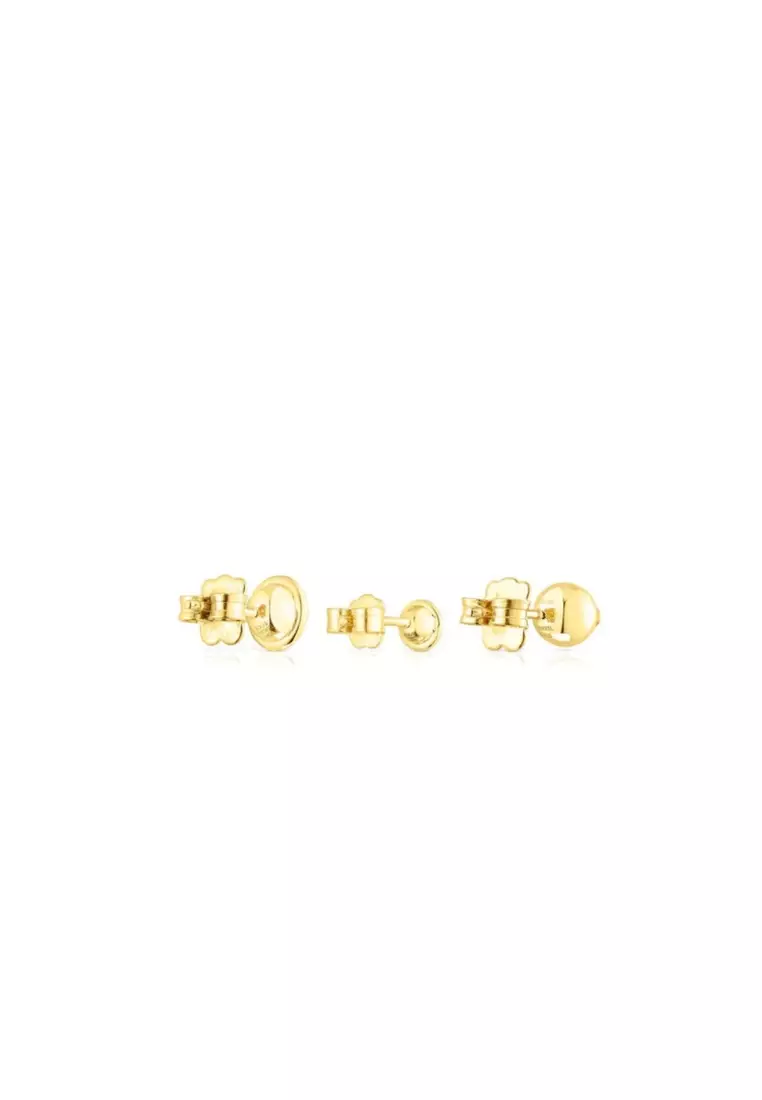Tous TOUS Plump Set of Three Silver Vermeil Earrings with Gemstones 2024 |  Buy Tous Online | ZALORA Hong Kong