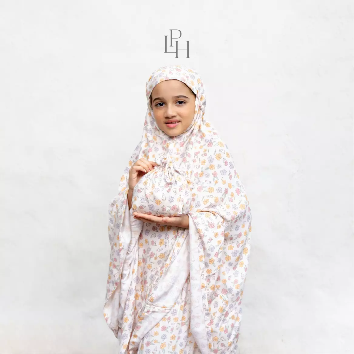 Little Palmerhaus - Baju Lebaran 2026 - Kids Mukena 5.0 (Mukena Anak Usia 1-6 Tahun) Bunny Peach