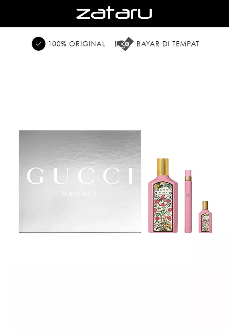 Jual Gucci Gucci Flora Gorgeous Gardenia Woman Gift Set Original