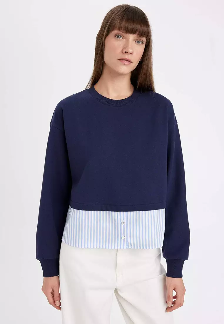 Hem Detailed Sweatshirt