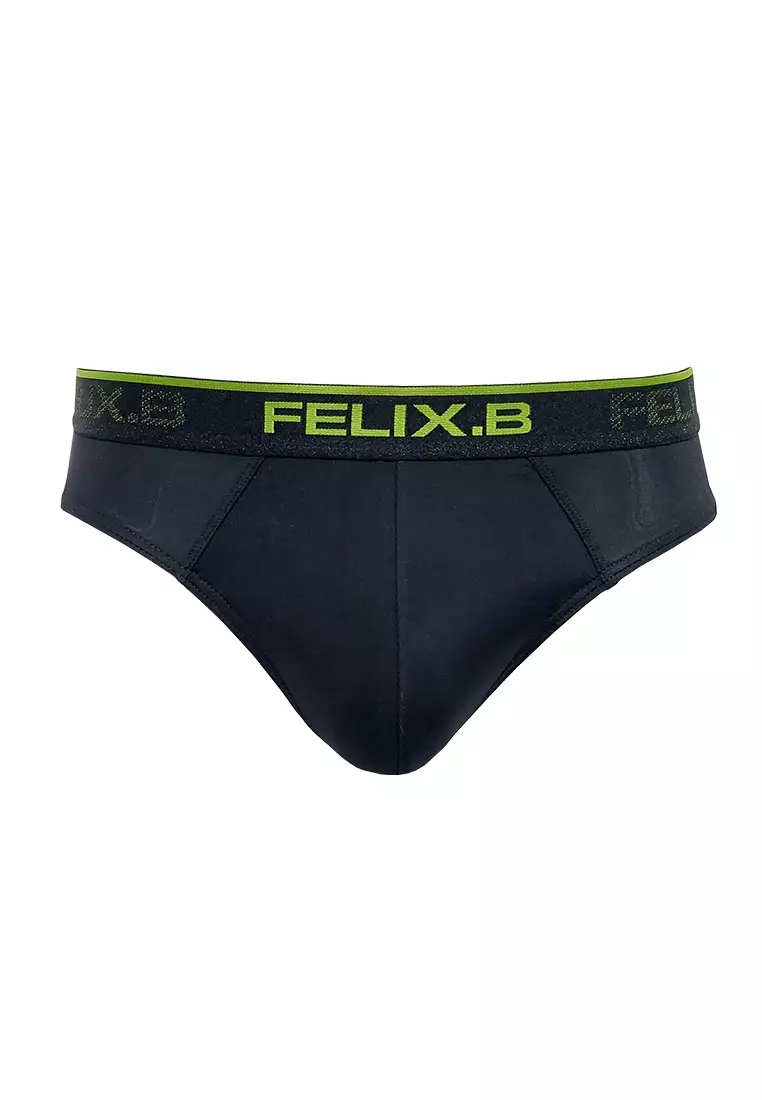 Jual Felix.B Felix.B Underwear Ice Silk Spandex Mini Brief 3in1, Mix ...