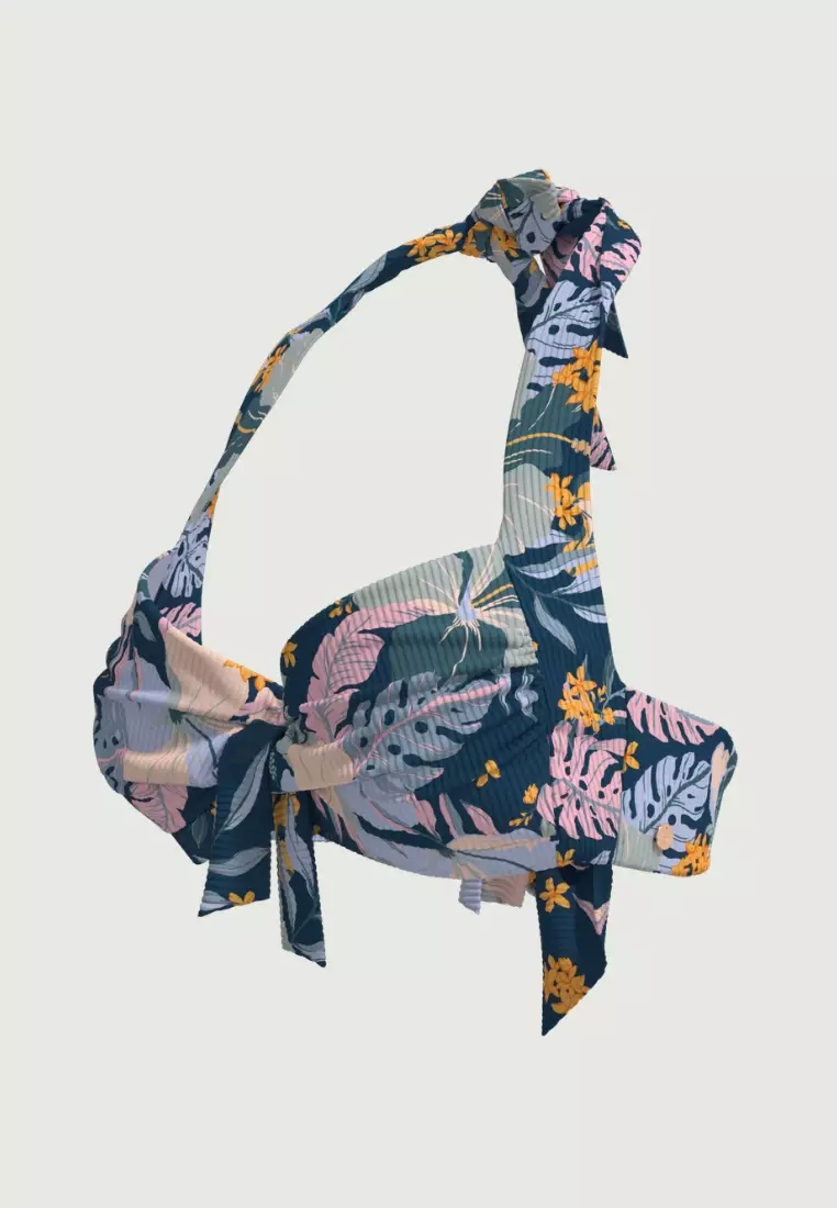 Daydream Moonstone Tie Front Halter Top