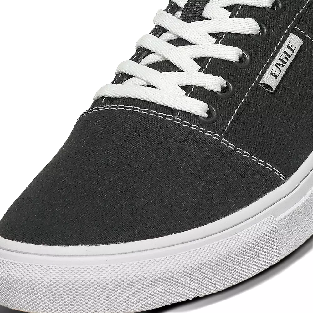 Eagle Sepatu Sneakers Lifestyle EasyCourt - HITAM/PUTIH