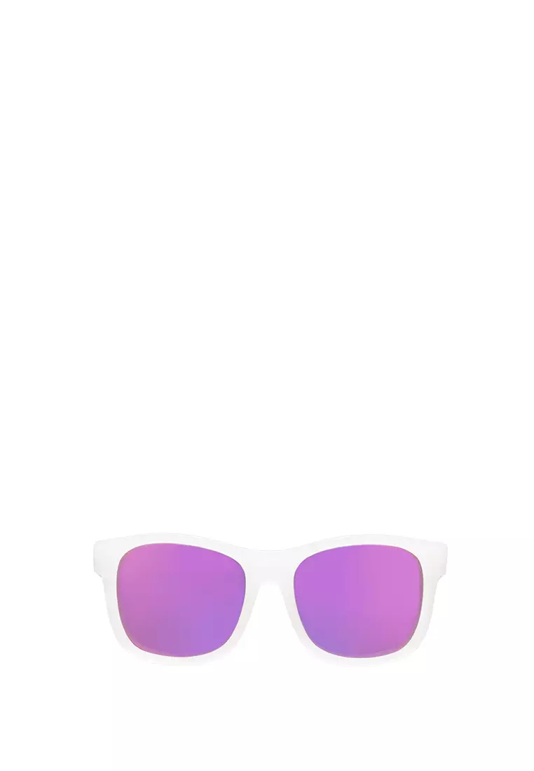 Babiators The Trendsetter Transparent with Purple Mirror Navigator Junior Ages 0-2 Sunglasses