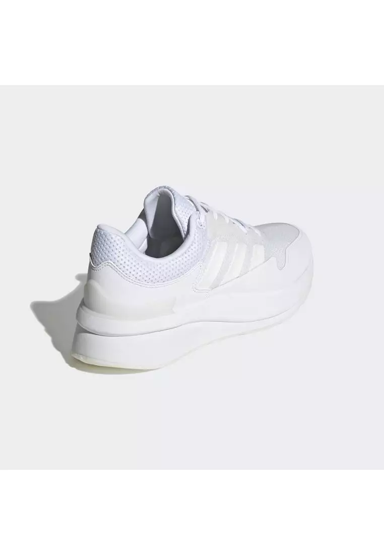 White adidas deals sports shoes