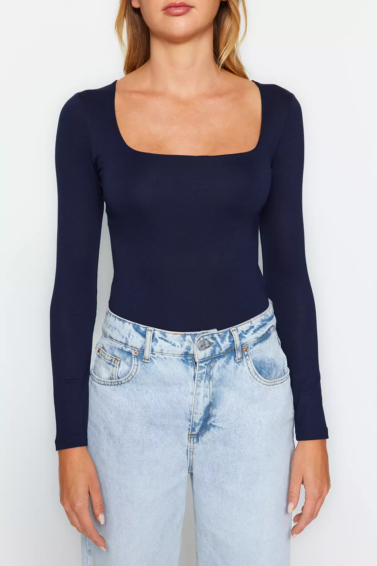 Square Neck Bodysuit