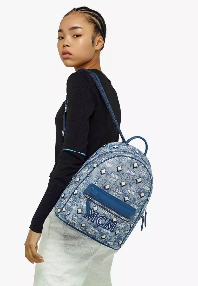 Buy MCM Stark Backpack in Vintage Monogram Jacquard 2024 Online