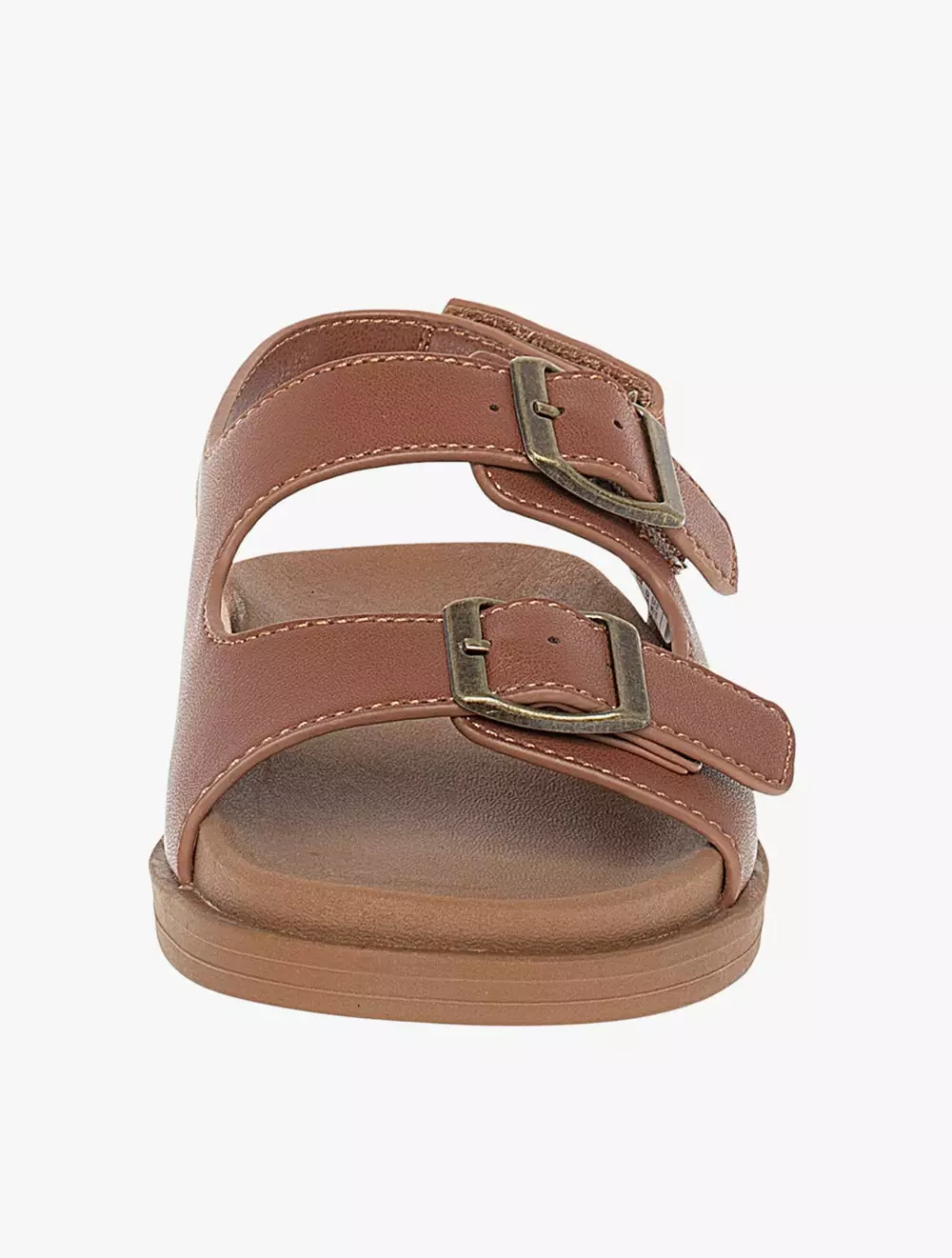 Payless State Street Childrens Luke Youth Sandals - Dark Brown_06