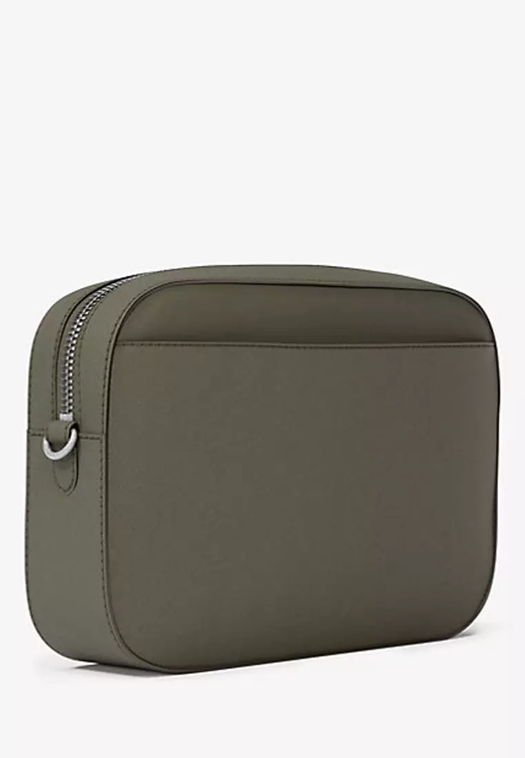 Jet Set Large Saffiano Leather Crossbody Bag