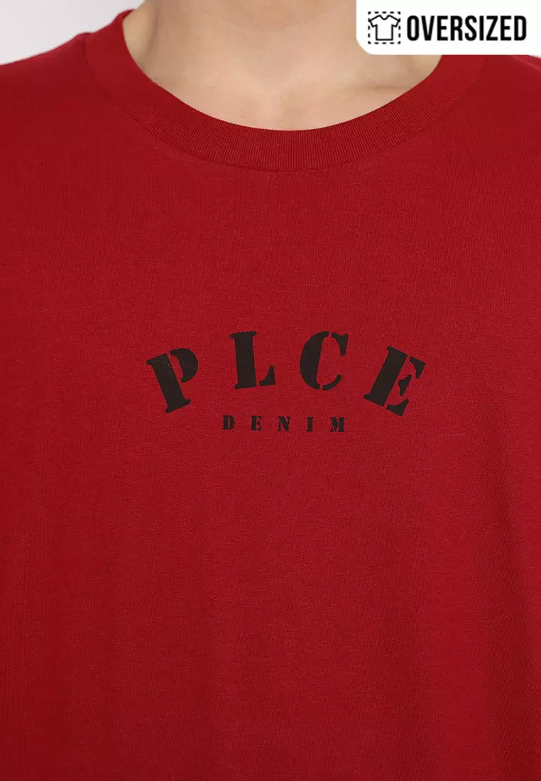 POLICE T-Shirt Cotton Oversized Pria 2079260051