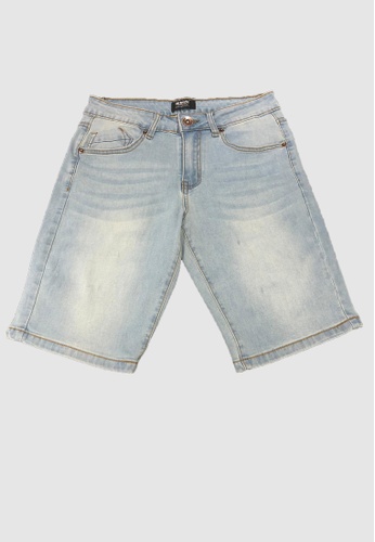 Buy Hi Style Denim Bermuda Shorts Online Zalora Singapore