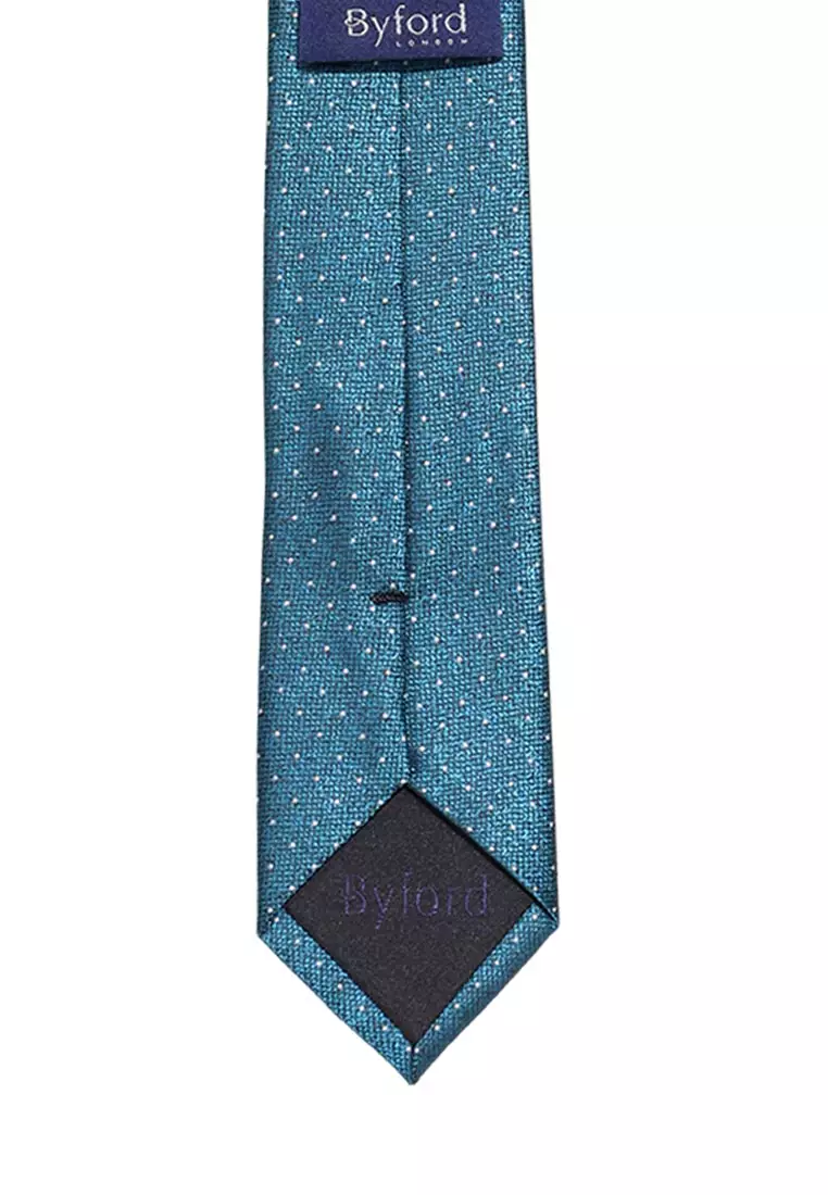 Byford Mens Micro Polyester Neck Tie 6.5 - 3026006B-43Turquiose