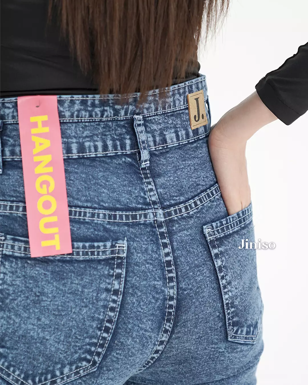 Ultra Highwaist Cutbray Stretch Jeans 631 HANGOUT