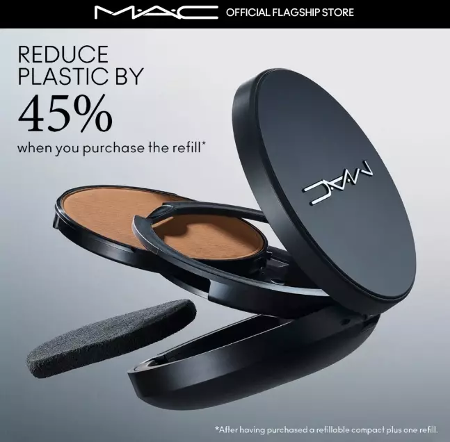 NEW MAC Cosmetics Studio Fix Powder Plus Foundation (bedak) - NC15