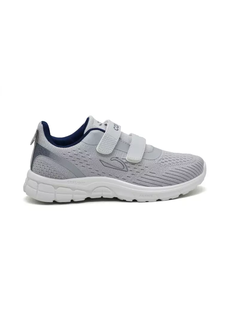 Carvil Sepatu Anak Mizura-01 LT Light Grey/White