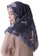 Hijab Wanita Cantik.com grey and navy Segiempat Magnolia Scarf Premium Printing Varian Orion 0E8BDAA62DB82BGS_3