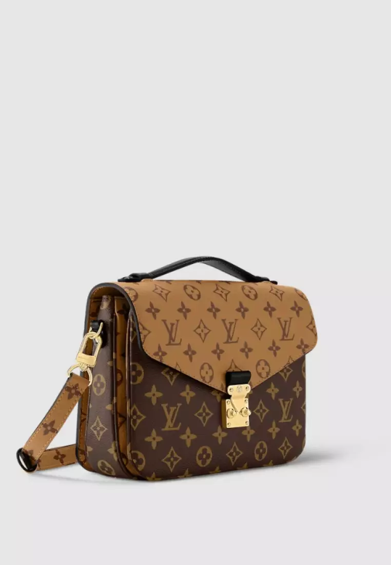 Pochette Métis Monogram Reverse Canvas Brown