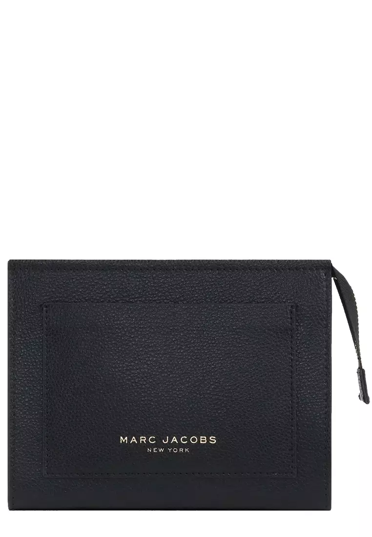 Marc Jacobs Marc Jacobs The Grind Leather Cosmetic Pouch
