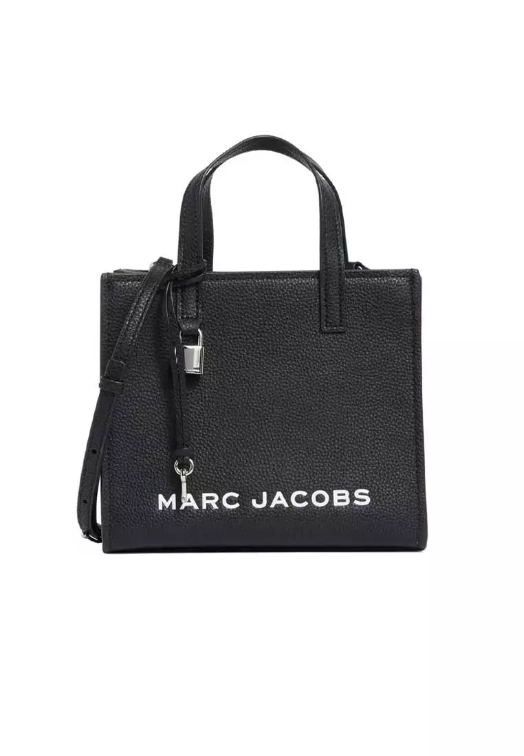 Buy Marc Jacobs Mini Grind Leather Tote Black 4R3HTT020H02 2026