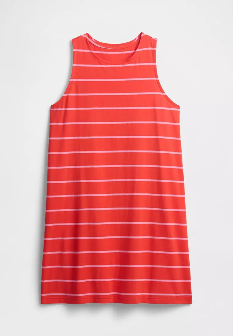 Sleeveless Shift Mini Dress