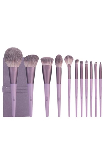 MSQ MSQ Purple Lavender Makeup Brush Set 11 pcs 446BDBE8975730GS_1