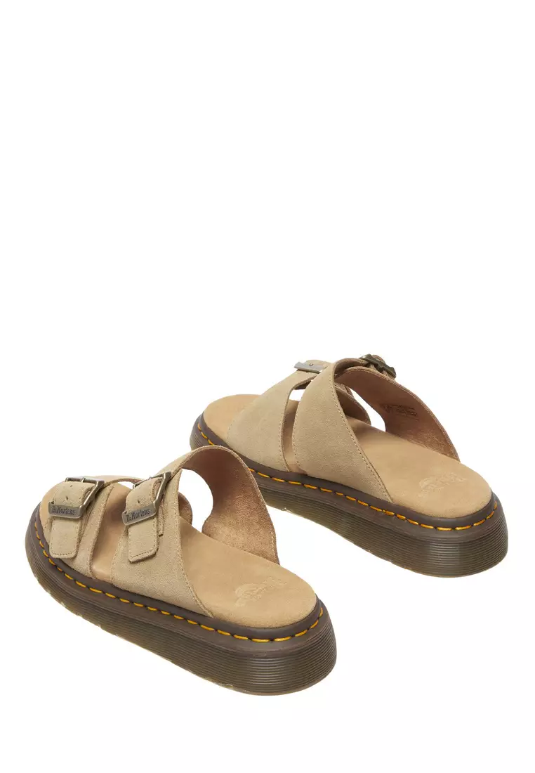 Josef Suede Slide Savannah Tan Sandals Men