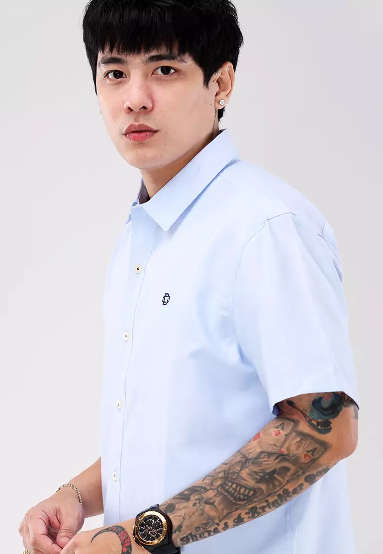 Woven Polo Short Sleeve