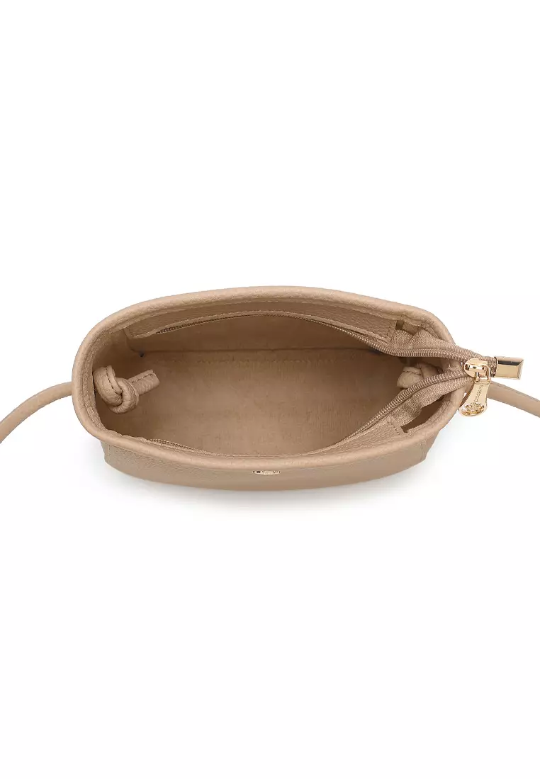 2-In-1 Sling Bag & Zipper Pouch - Yellow