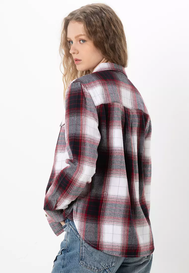 Buy Superdry Lumberjack Check Flannel Shirt 2025 Online ZALORA