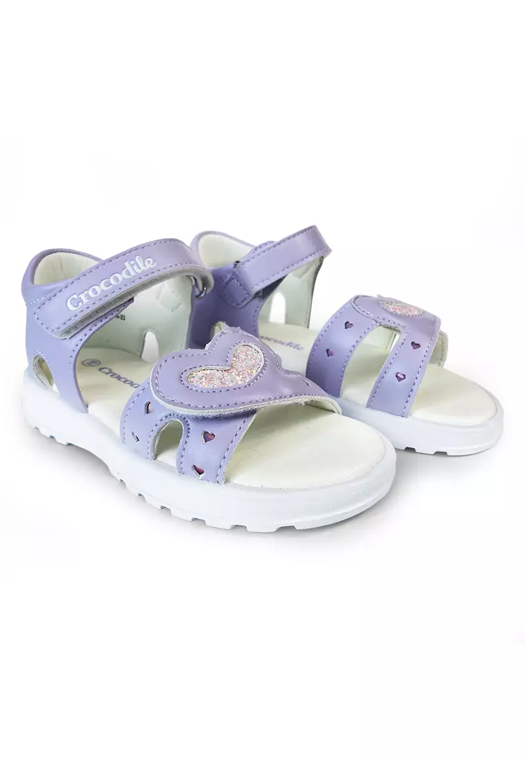 Crocodile KIDS XD1707071 Lilac Sepatu Sneaker Anak Kids Shoes Original