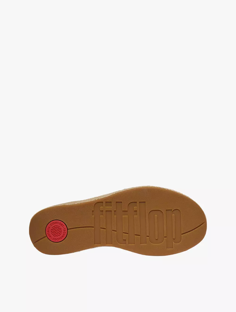 Platfforms Espadr. Leather Fisherman Wedge Sandals Platino main image 0