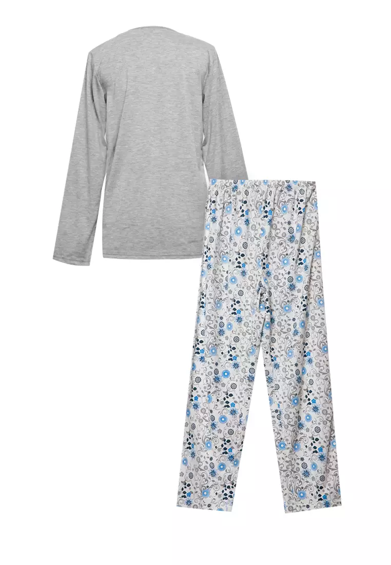 Pyjama Set  Long  Sleeve Long Pants  Sleepwear