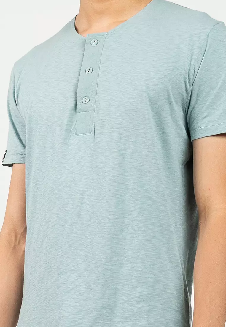 Merchant Grandad Jersey Top