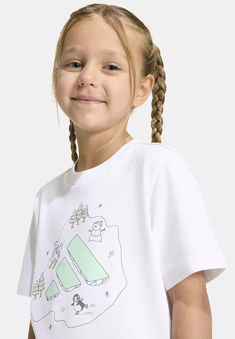 Buy ADIDAS Summer Adventures Graphic Kids T-Shirt 2026 Online | ZALORA
