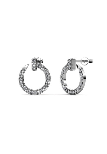 Her Jewellery Cyclone Earrings -  Made with premium grade crystals from Austria HE210AC03CZGSG_1