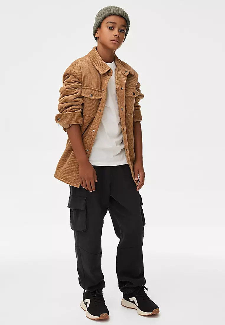 Cotton Rich Cargo Trousers