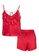 Vero Moda red Star Nightwear Camisole Set 1A81EAADA8BAB2GS_2